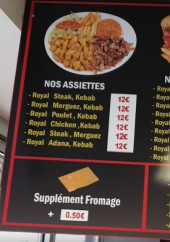Menu Marmara Kebab - Les assiettes, sandwichs, ...