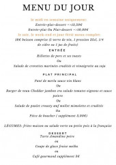 Menu Le Malouna - Exemple de menu