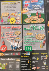 Menu Le Messi kebab - Le salades, menus....