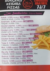 Menu Siracusa - Les sandwichs