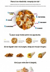 Menu So'dipp - Les menus