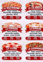 Menu Mamedov Kebab - Les pizzas