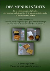 Menu Ahimsa - Informations sur les menus