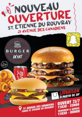 Menu Burger Fr'Eat - Carte et menu  Burger Fr&amp;#039;Eat
 Saint-Étienne-du-Rouvray