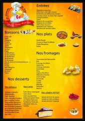 Menu Les Gourmandises Du Soleil - La carte