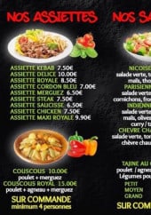 Menu Mc délice - Les assiettes, salades, pâtes,..