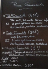 Menu Farandole - Exemple de menu