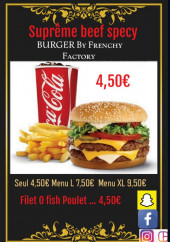Menu Frenchy Factory - Menu à 4.5 €