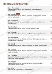 Menu Le Kiosque à Pizzas - Les pizzas spéciales