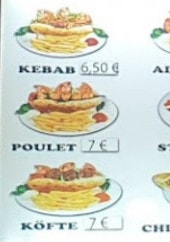 Menu L'etoile de senart - Kebab, poulet et steak, ...