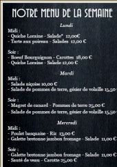 Menu Mamie Cuisine - Les menus de la semaine