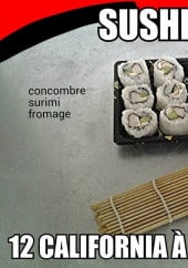 Menu sushimak - Surimi fromage