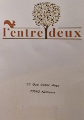 Menu L'Entre Deux - Carte et menu L'Entre Deux Nemours