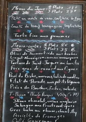 Menu la Marsaudière - Un exemple de menu du jour