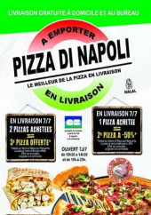 Menu Pizza Di Napoli - Carte et menu de Casa Di Napoli à Villeparisis