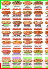 Menu Pizza Di Napoli - Les pizzas