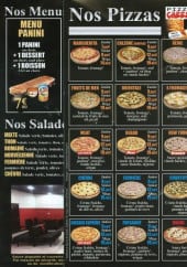 Menu Family Pizza Sandwich - Les menus, les salades, les pizzas