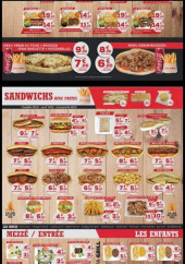 Menu Antalya grill - Les entrées, sandwichs, ...