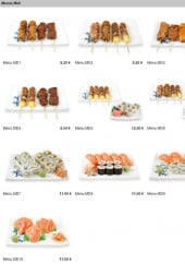 Menu Pontault Sushi - Les menus midi