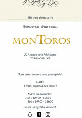 Menu Montoros - Carte et menu Montoroschelles