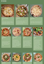 Menu Dayssiolini - Les pizzas