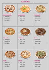 Menu L'Orient Fast - Pizzas tomates 