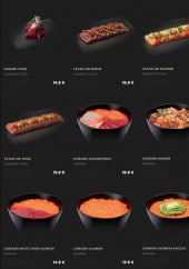 Menu Sushi Shop - Les plats page 2