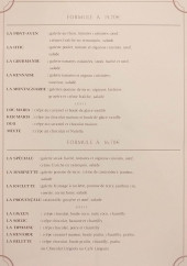 Menu Le Manège à Crêpes - Les formules