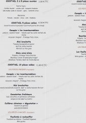 Menu Traiteur en ligne - Les cocktails