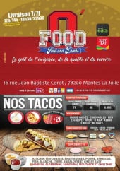 Menu O'Food - carte et menu O'Food Mantes la Jolie