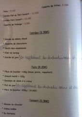 Menu Le tradi du vexin - Menus, entrées, plats,...