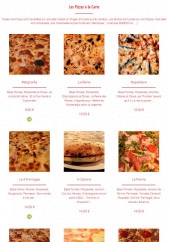 Menu Al Forno - Les pizzas