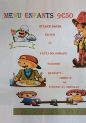 Menu La Dolce Vita - Menu enfant