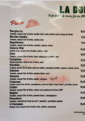 Menu La Dolce Vita - Les pizzas