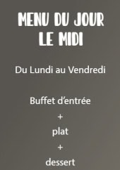 Menu Le Thi'Détour - Un exemple de menu du jour