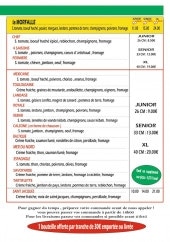 Menu Les Pizzas de Mario - Les pizzas suite