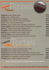 Menu Graine de tomate - Les pizza à emporter 