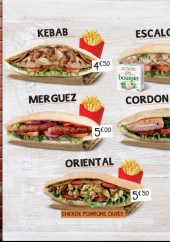 Menu Marmaris 2 - Les sandwichs