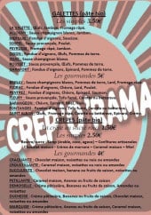 Menu Crep'o'rama - Galettes