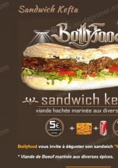 Menu BollyFood - Le sandwich kefta