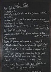 Menu Du Nord Au Sud - Un extrait de la carte 