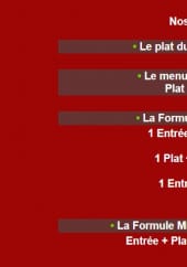 Menu La Cave Ô Délices - Les formules