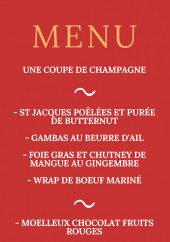 Menu Le Flingueur - Le menu