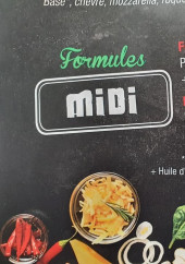 Menu Mia Storia - Les formules midi
