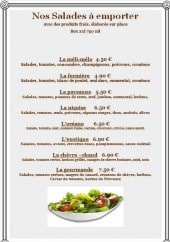 Menu Au point gourmand - Salades à emporter 