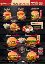 Menu Mayo Ketchup - Les burgers