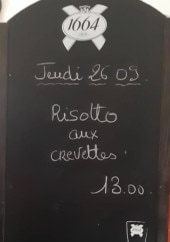 Menu Roger Bar - Exemple de menu