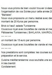 Menu Cuisine Méditerranéenne - L'extrait de menus