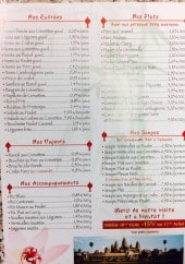 Menu Angkor - Les entrées, plats, soupes...
