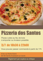 Menu Dos Santos - Carte et menu Dos Santos
Sainte Anastasie sur Issole